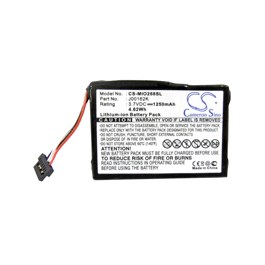 Batteria GPS, navigatore Mitac CS-MIO268SL