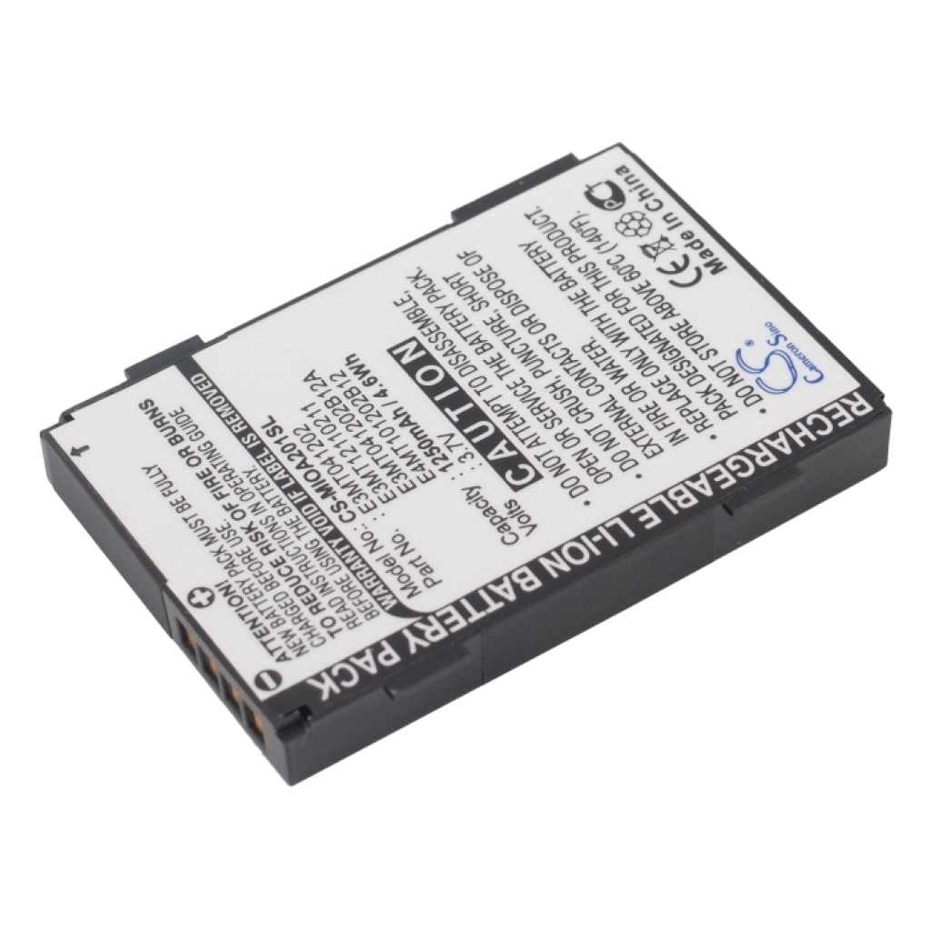 Batteria del telefono cellulare Mitac Mio P300