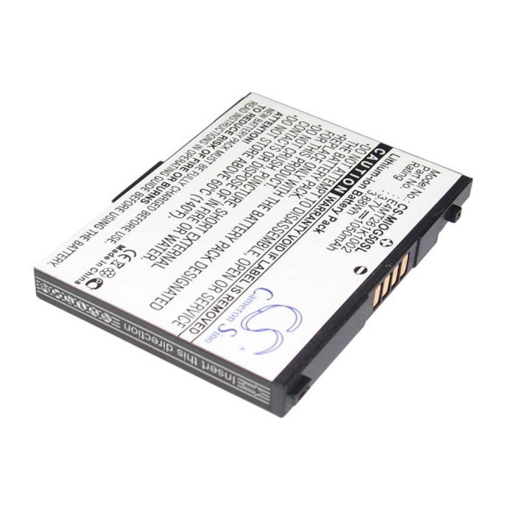 Tablet Battery Mitac CS-MIOG50SL