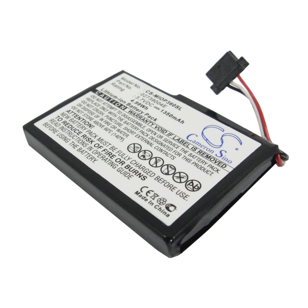 Batteries GPS, Navigator Battery CS-MIOP360SL