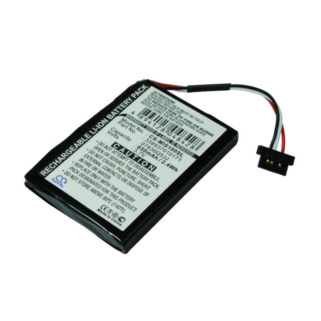 Sostituzione della batteria compatibile per NAVMAN 07836Q5JJ,338937010171