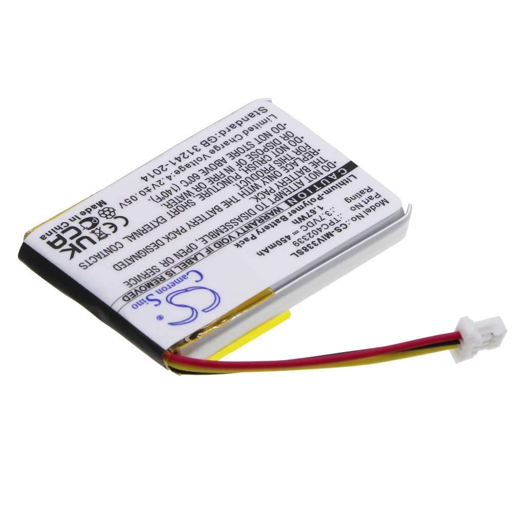 Sostituzione della batteria compatibile per Mio TPC402339