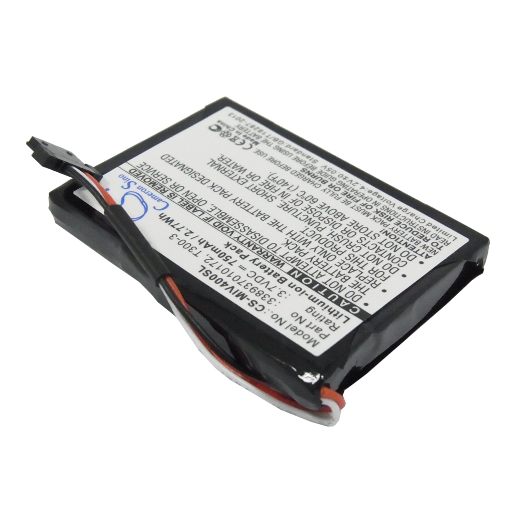 Sostituzione della batteria compatibile per Mitac 338937010172,T300-3