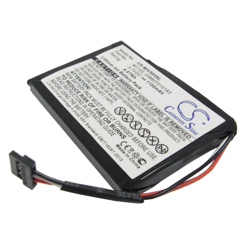 Sostituzione della batteria compatibile per Mitac 338937010183,M1100