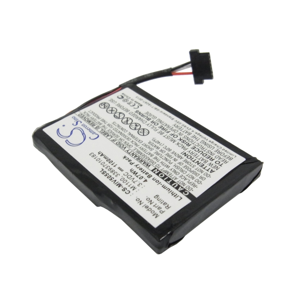 Sostituzione della batteria compatibile per NAVMAN 338937010183,M1100