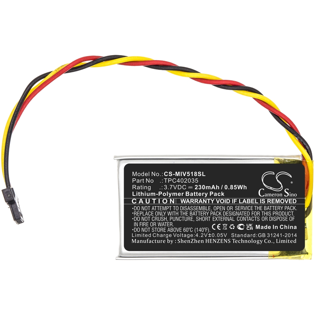 Battery Replaces TPC402035