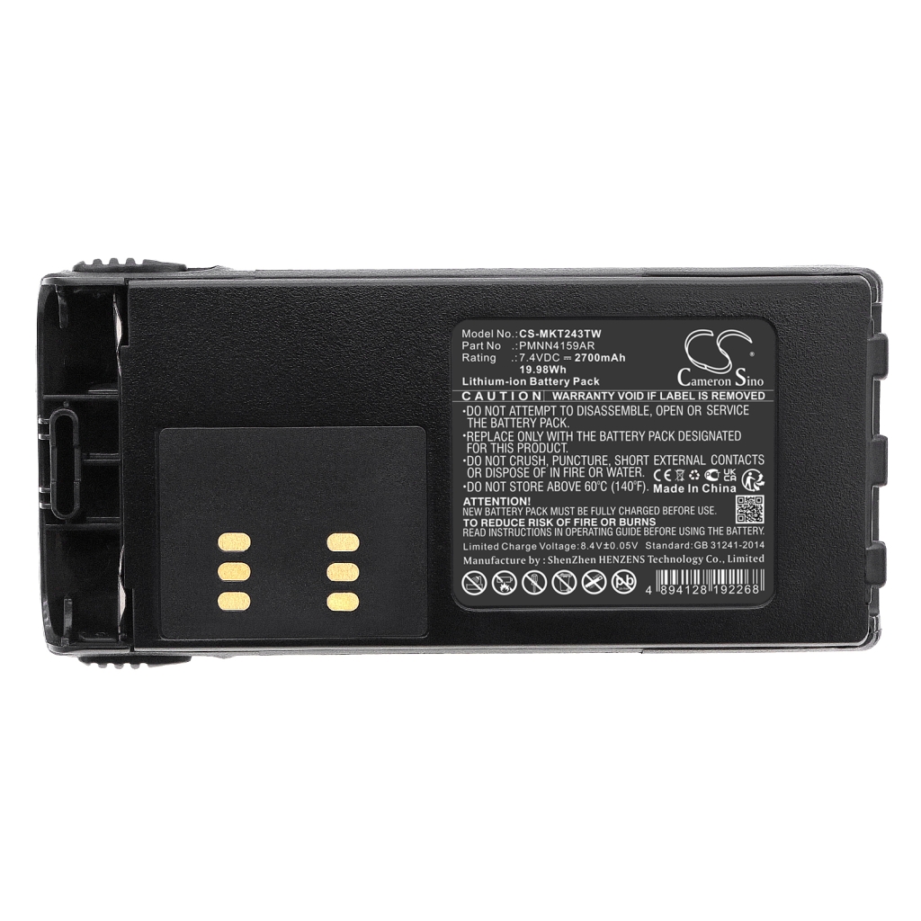 Batteria radio bidirezionale Motorola CS-MKT243TW