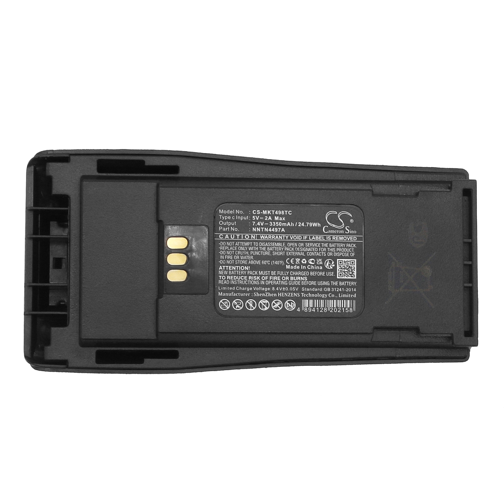 Batteria radio bidirezionale Motorola CS-MKT498TC