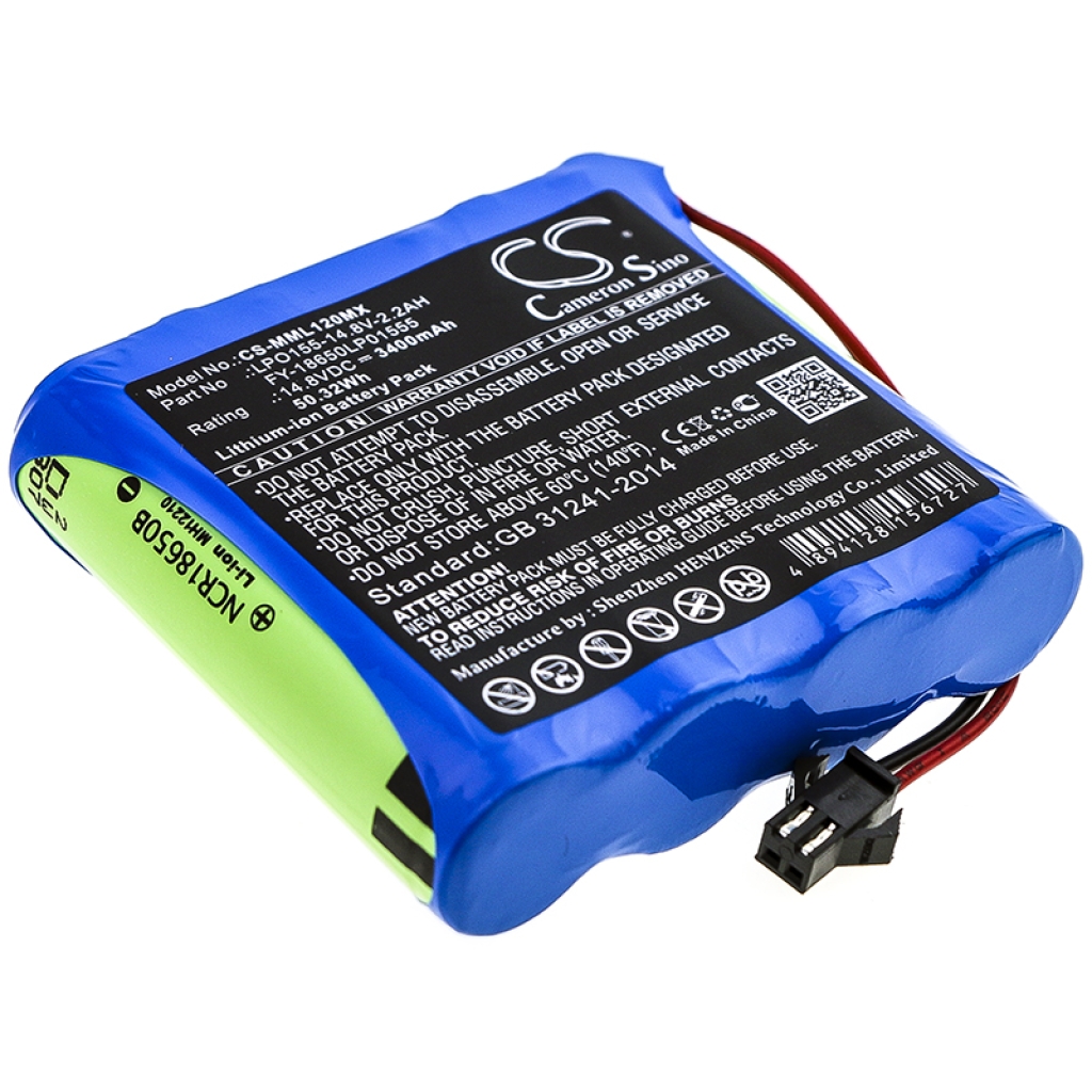 Batterie Sostituisce LPO155-14.8V-2.2AH