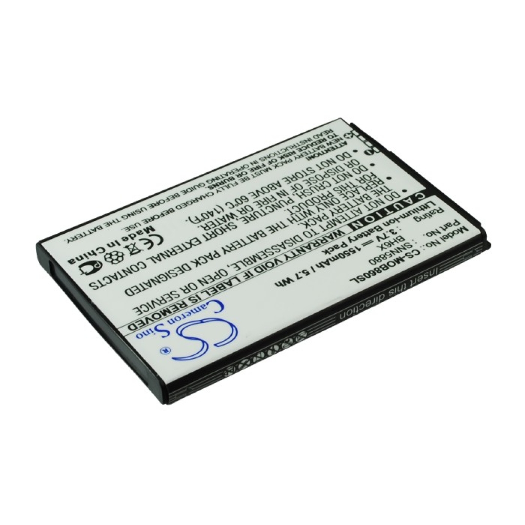 Sostituzione della batteria compatibile per Motorola BH6X,SNN5880,SNN5880A