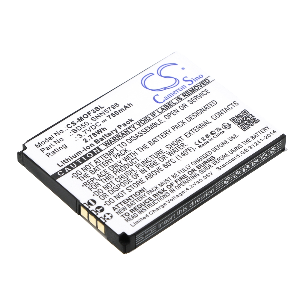 Battery Replaces SNN5796A