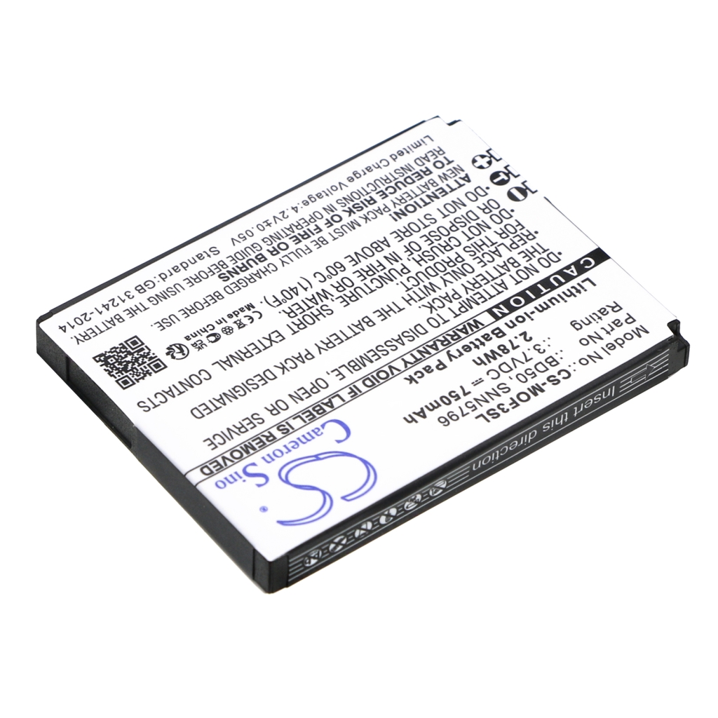 Battery Replaces SNN5796A