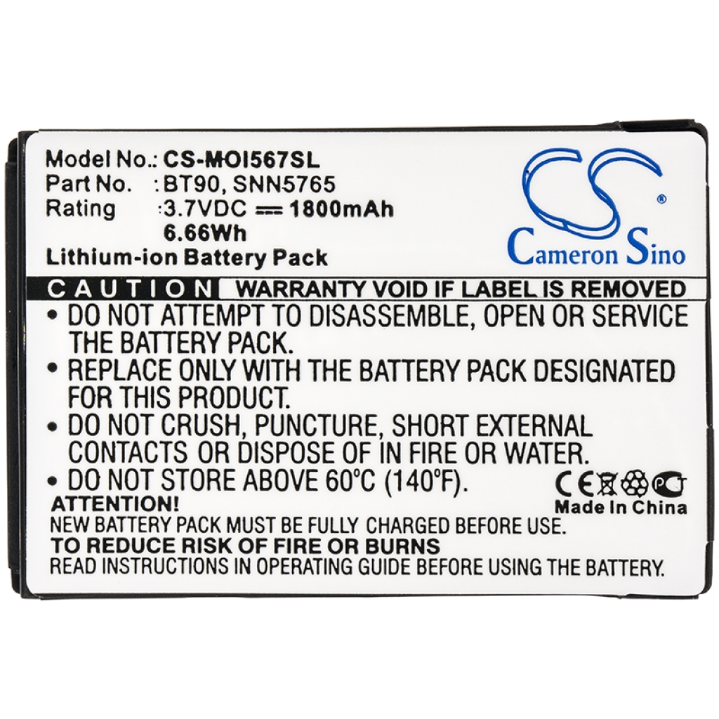 Batterie Sostituisce SNN5826A