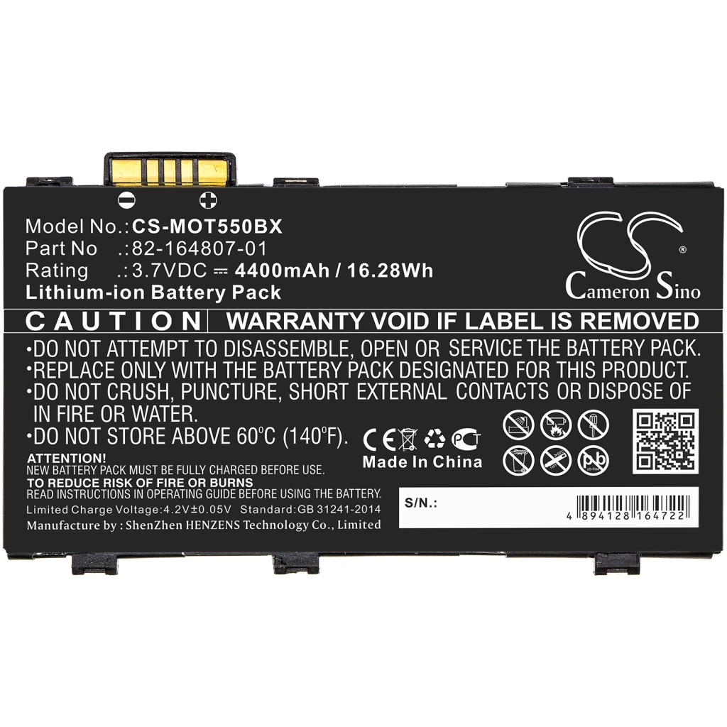 Batterie Sostituisce BTRY-TC55-44MA1-01