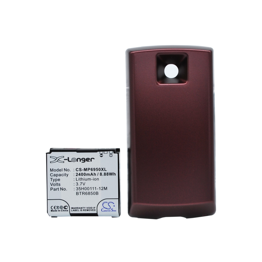 Batteria del telefono cellulare O2 CS-MP6950XL