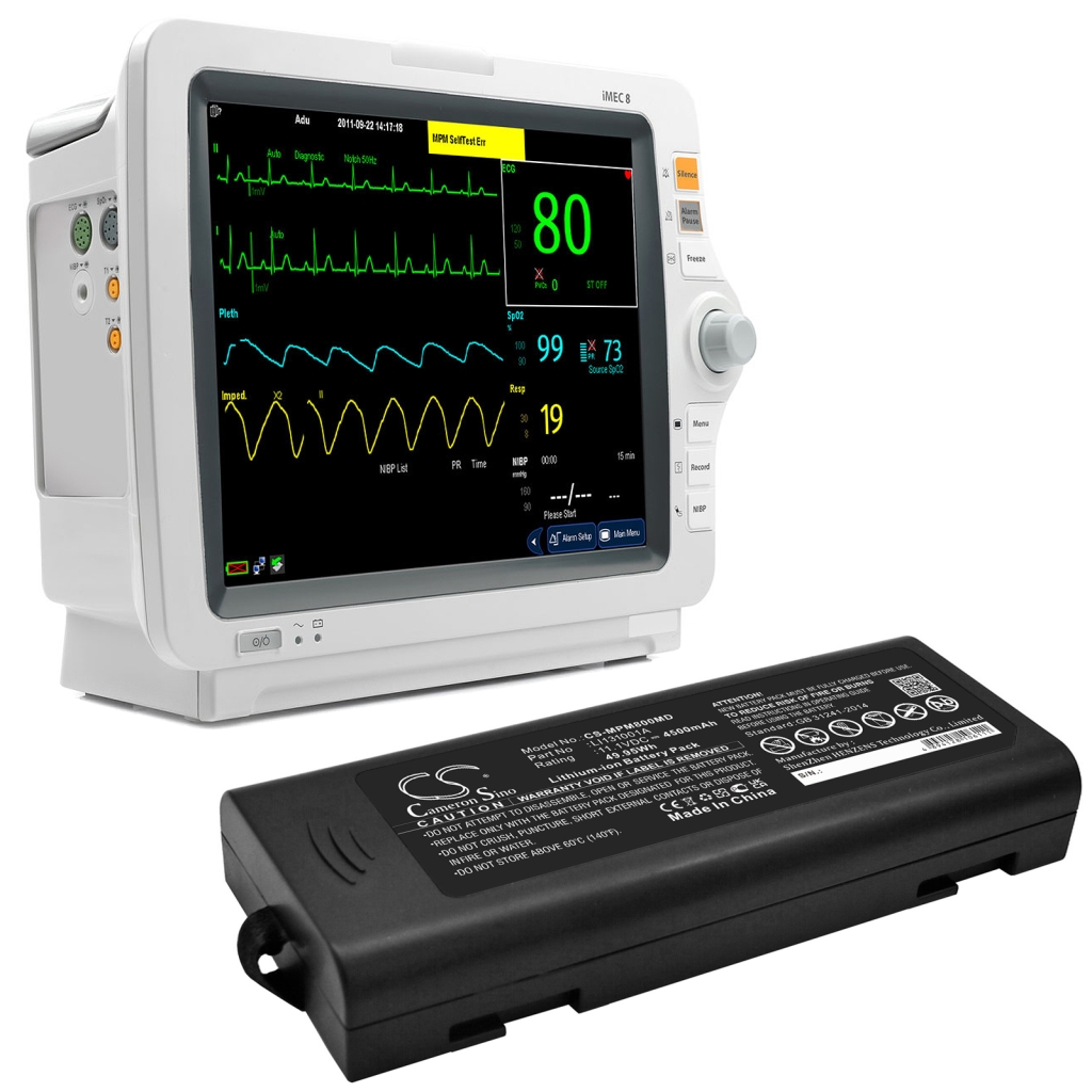 Batteria medica Mindray Moniteur VS900