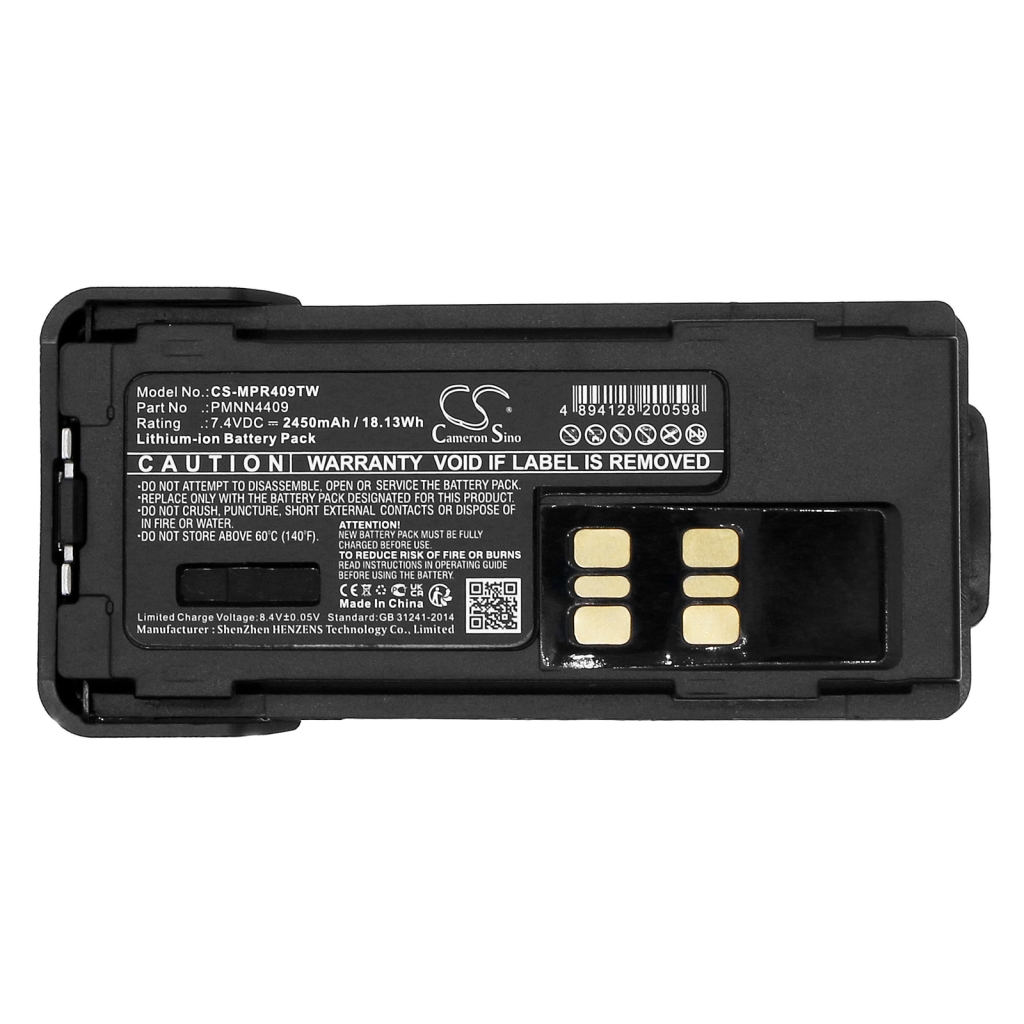 Batteria radio bidirezionale Motorola CS-MPR409TW