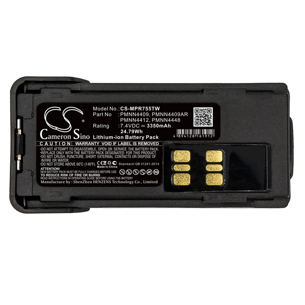 Batteria radio bidirezionale Motorola CS-MPR755TW