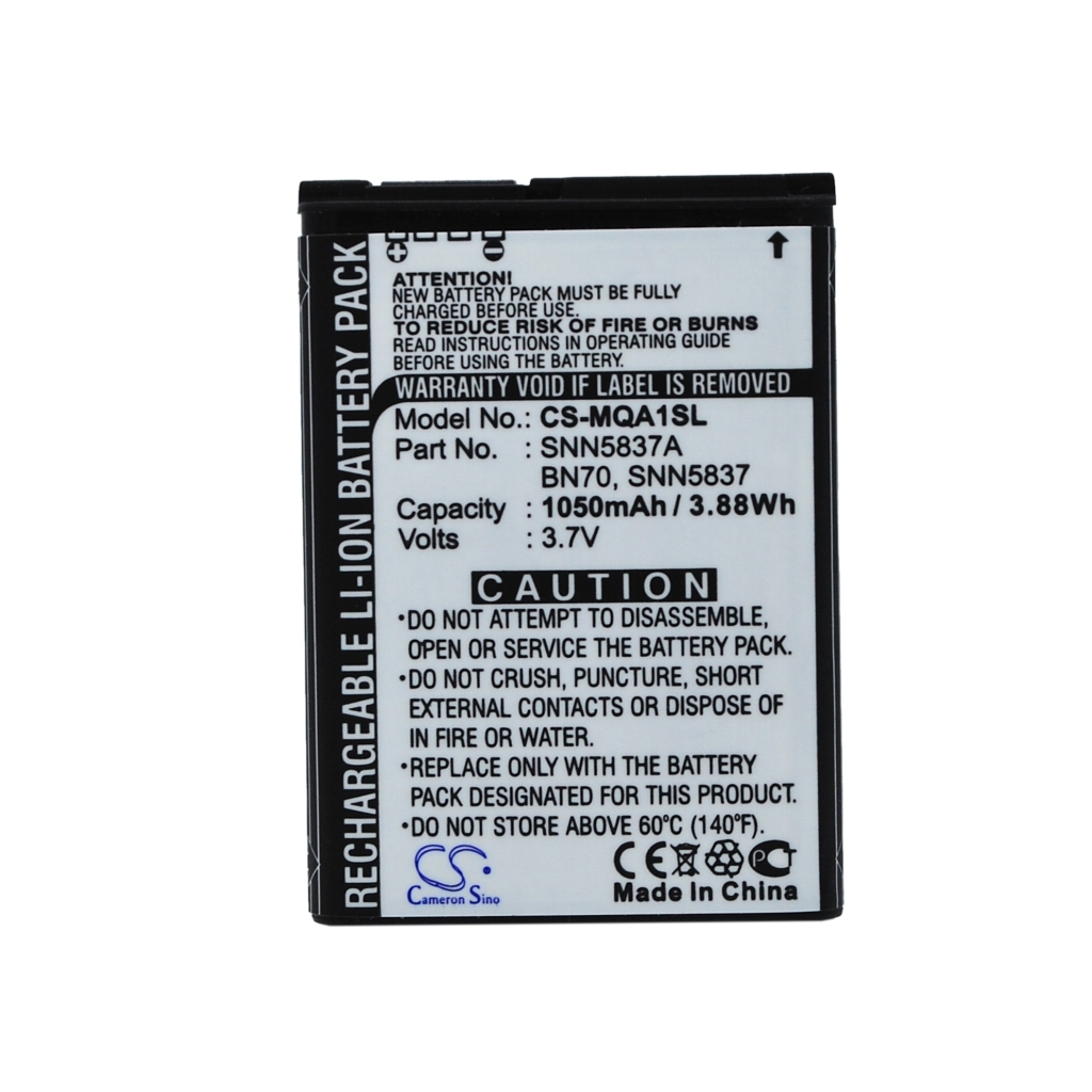 Battery Replaces SNN5837A