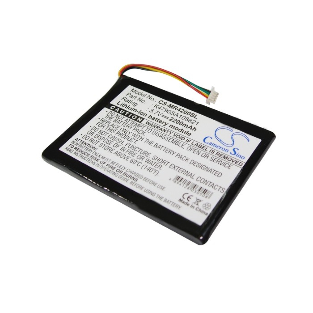 Sostituzione della batteria compatibile per Magellan K4790SA108821