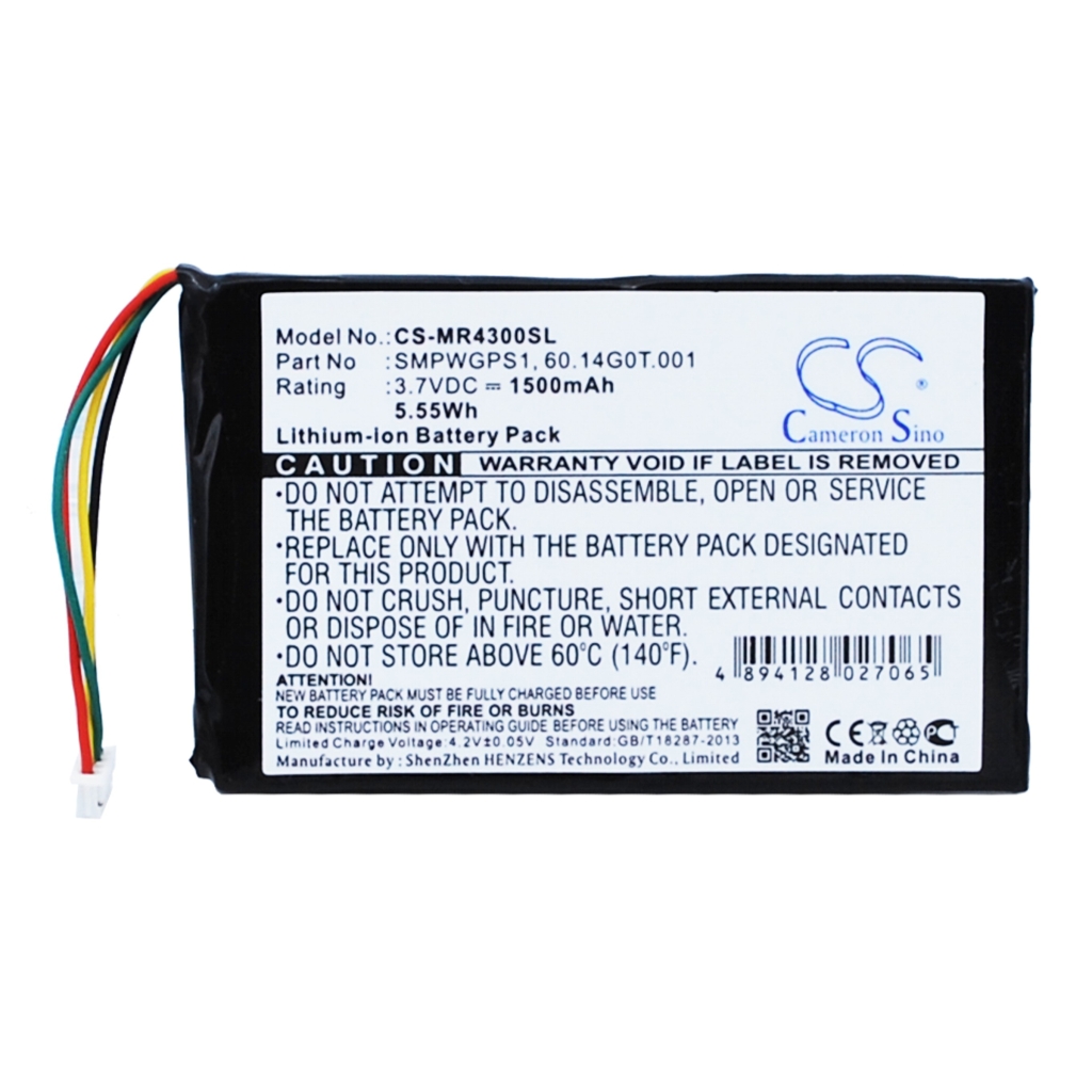 Battery Replaces SMPWGPS1