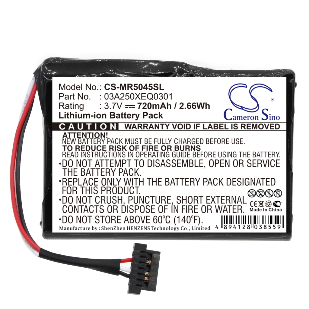 Batteria GPS, navigatore Magellan CS-MR5045SL