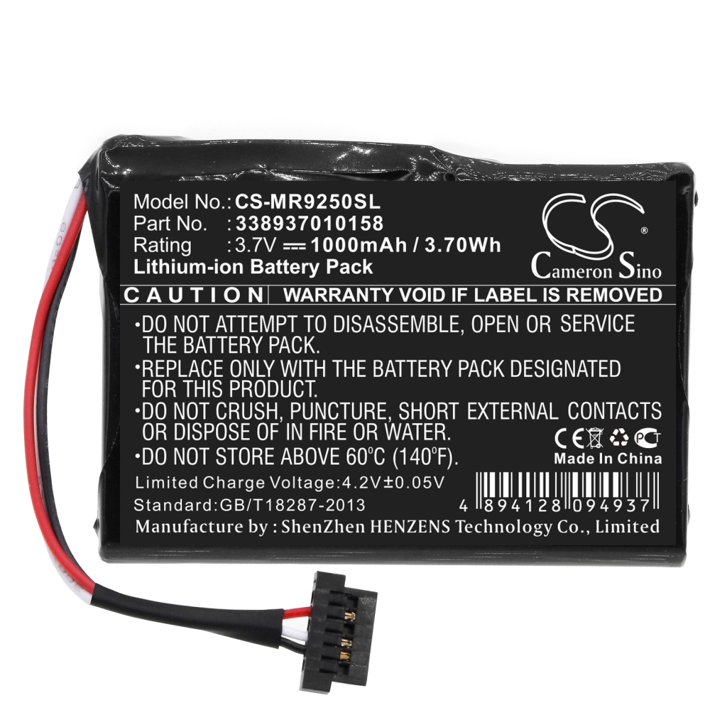 Batteria GPS, navigatore Magellan CS-MR9250SL