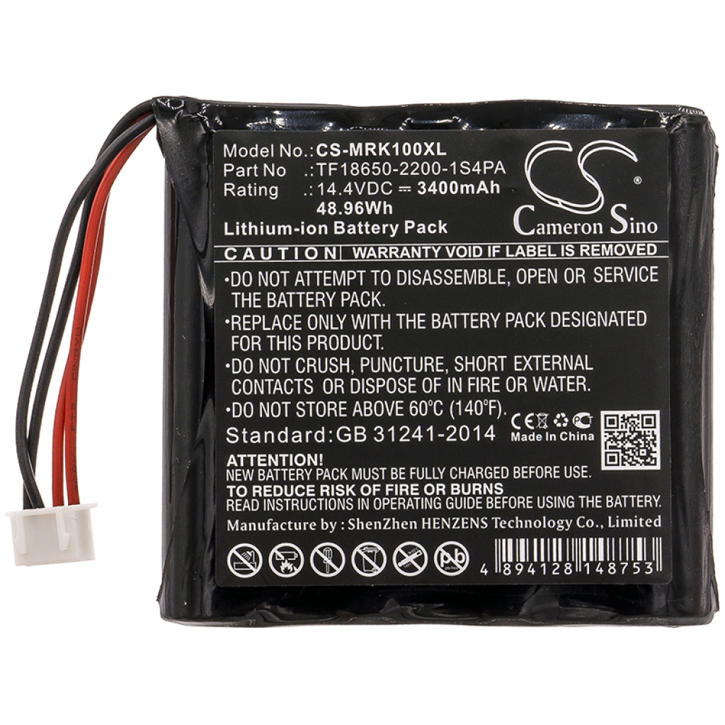 Battery Replaces TF18650-2200-1S4PA