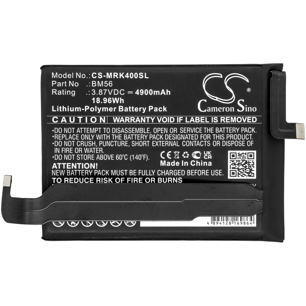 Batteria del telefono cellulare Poco F3 GT 5G (CS-MRK400SL)