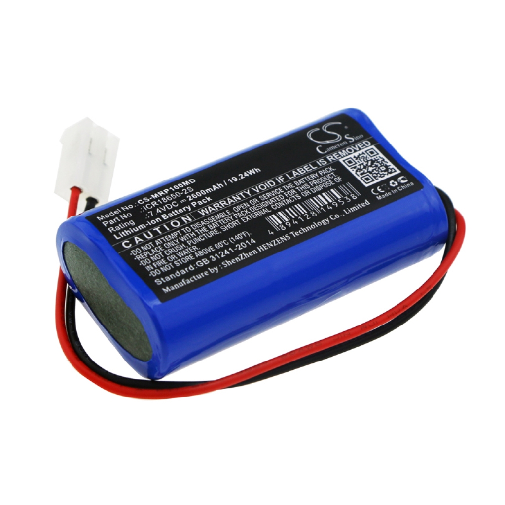 Sostituzione della batteria compatibile per Mindray ICR18650-2S