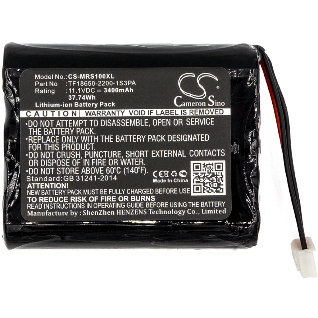 Batterie Sostituisce TF18650-2200-1S3PA