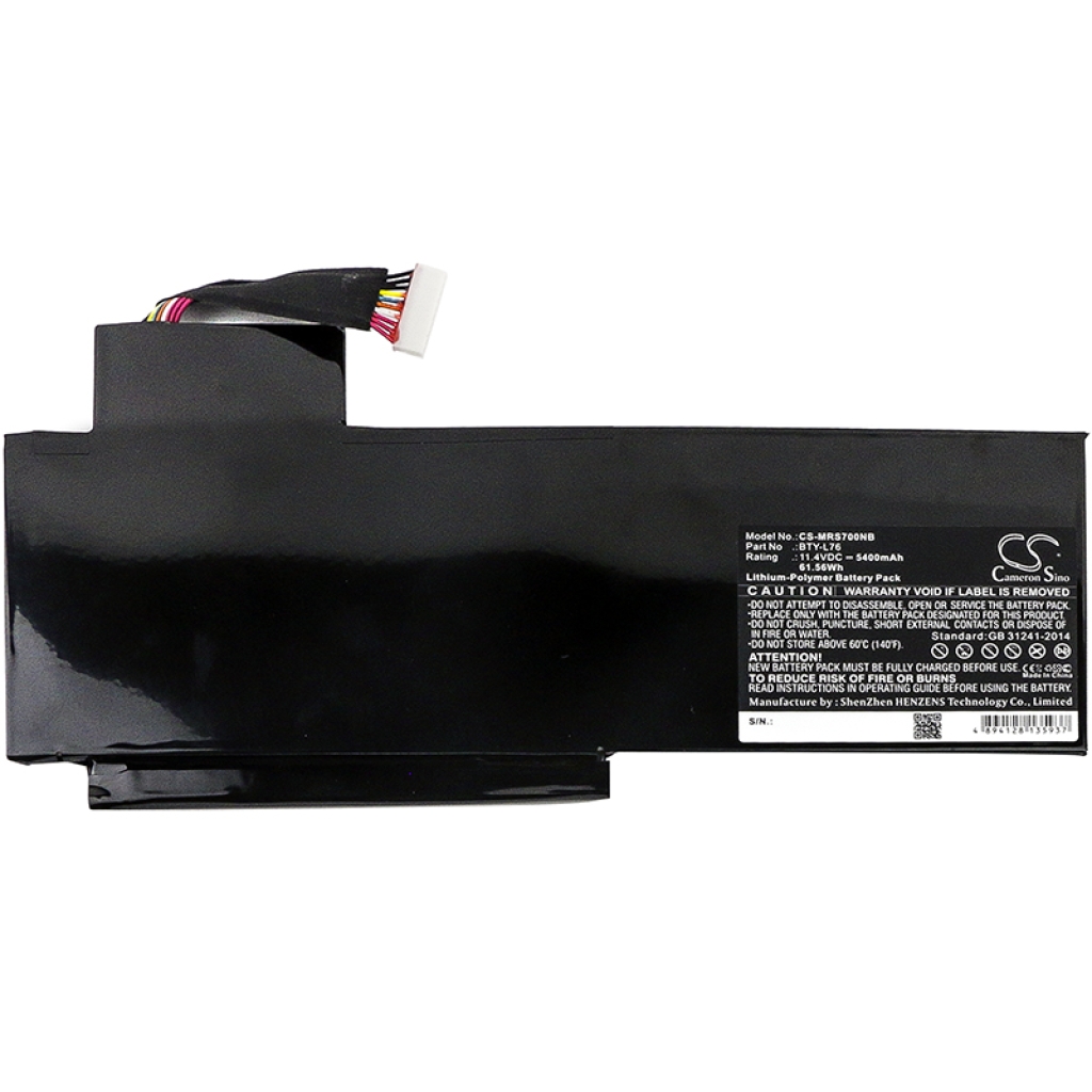 Batterie Sostituisce BTY-L76