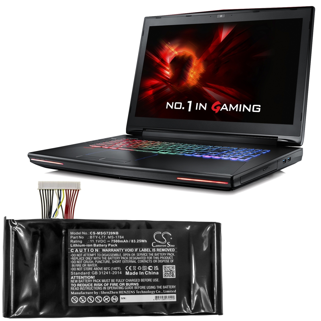 MSI GT72S 6QD Dominator G Tobii