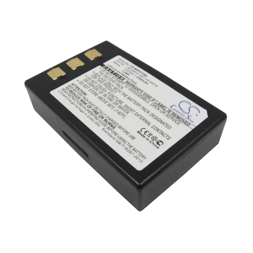 Codice a barre, batteria dello scanner Metrologic CS-MSP570BL