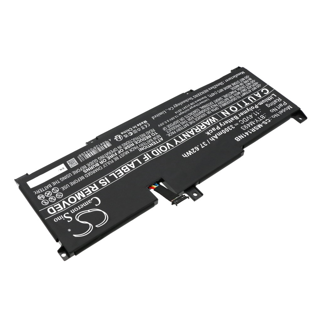 Sostituzione della batteria compatibile per MSI BTY-M493