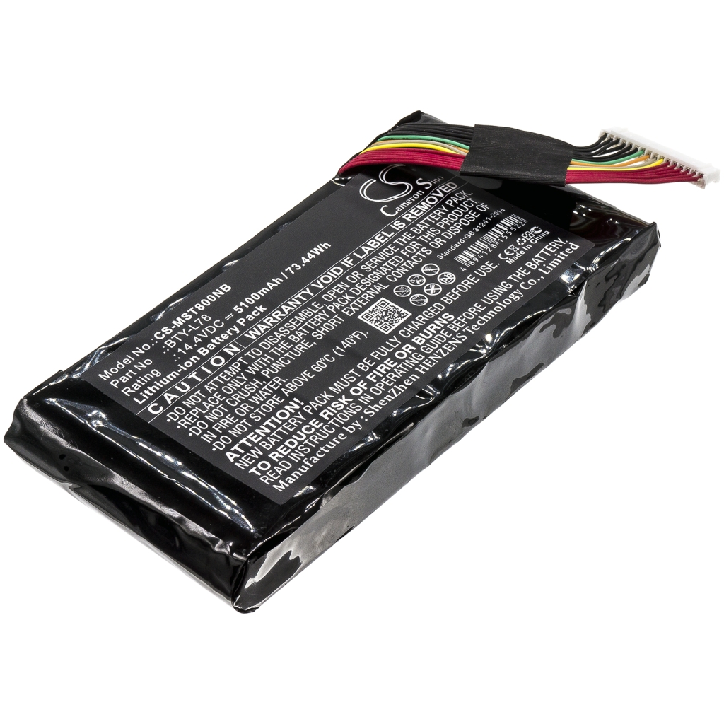 Sostituzione della batteria compatibile per MSI BTY-L78