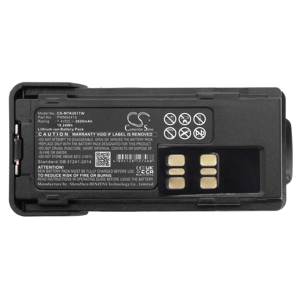 Batteria radio bidirezionale Motorola CS-MTK261TW