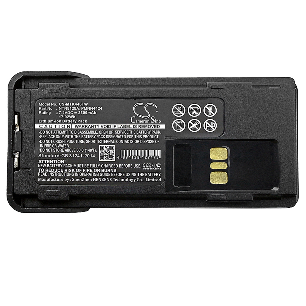 Batteria radio bidirezionale Motorola CS-MTK446TW