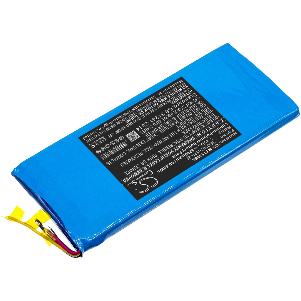 Batterie Sostituisce SEC5076170-2S