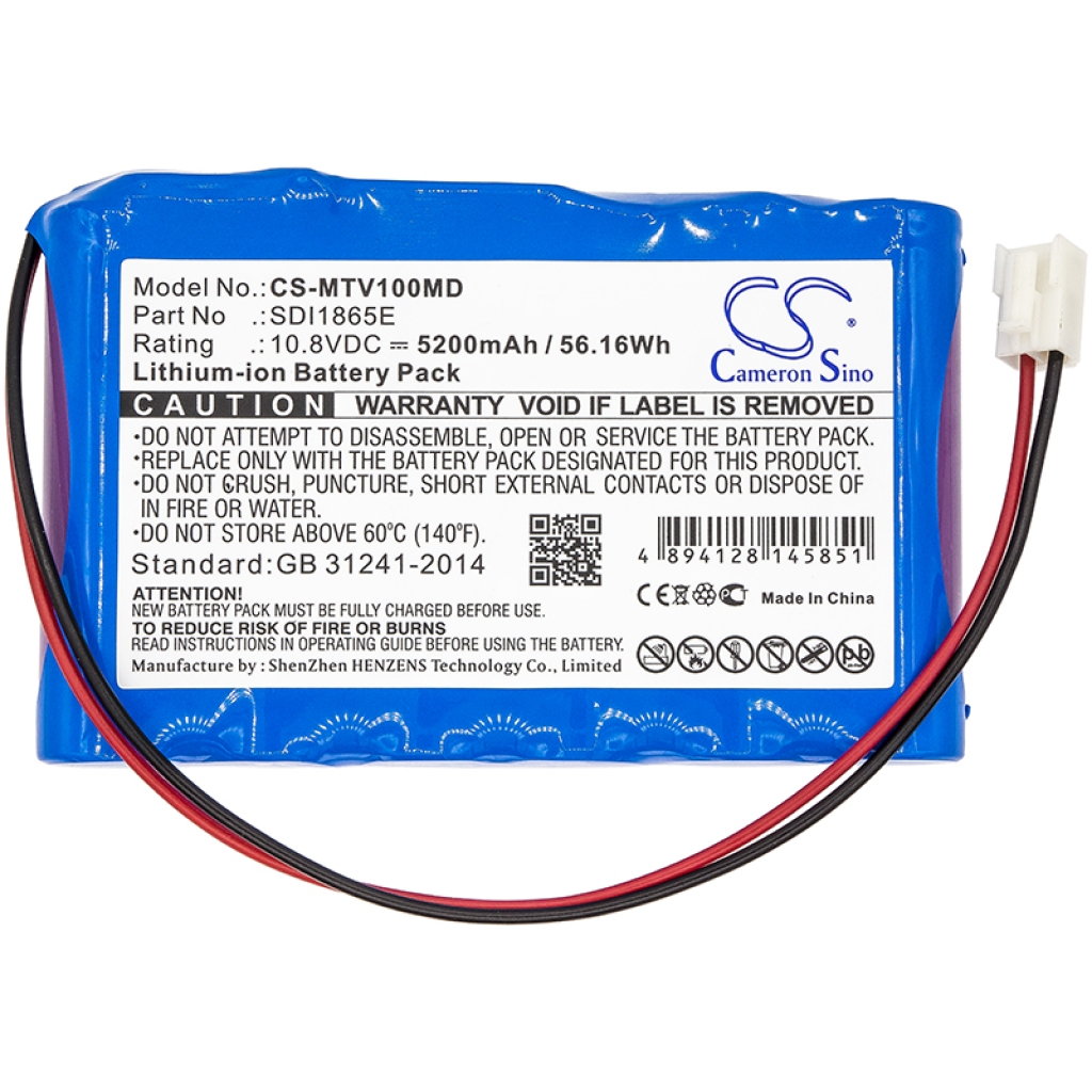 Sostituzione della batteria compatibile per Mekics SDI1865E