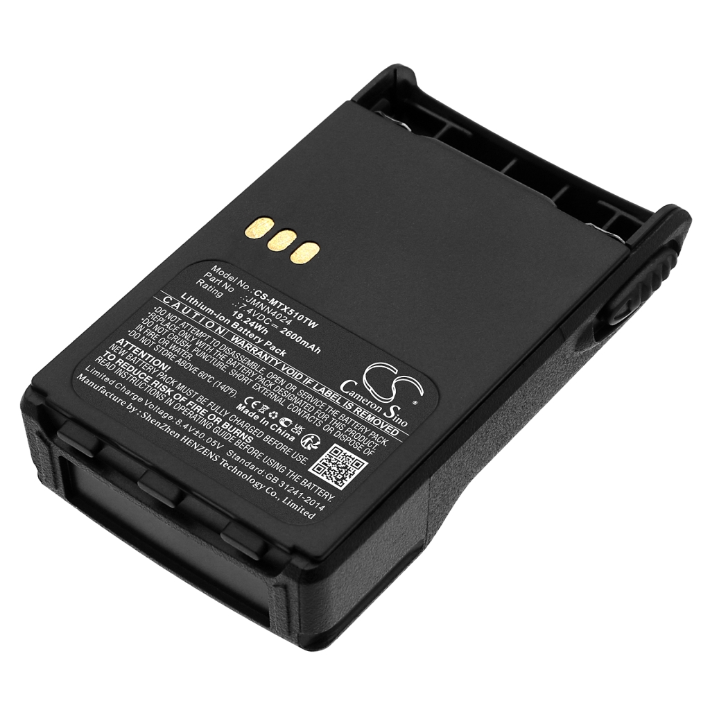 Two-Way Radio Battery Motorola CS-MTX510TW