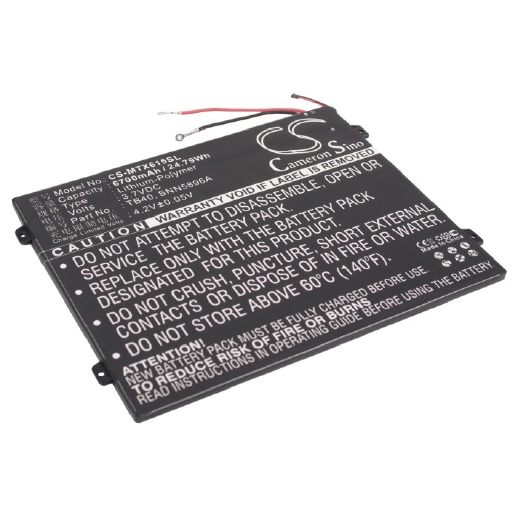 Battery Replaces SNN5896A