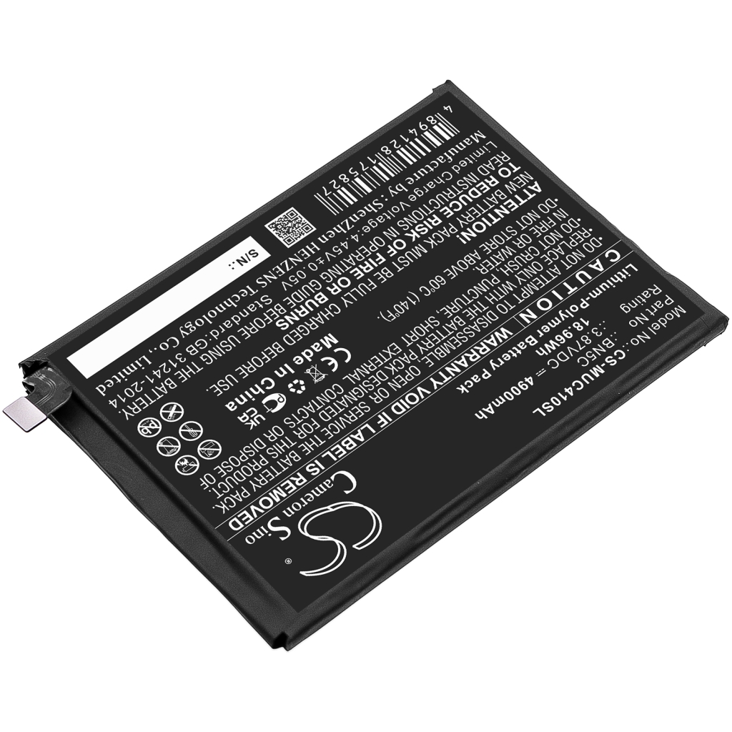 Batteria del telefono cellulare Redmi Note 11 5G (CS-MUC410SL)