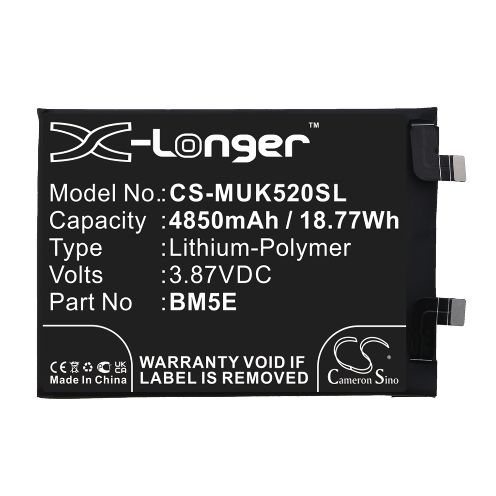 Batteria del telefono cellulare Redmi 22011211C (CS-MUK520SL)