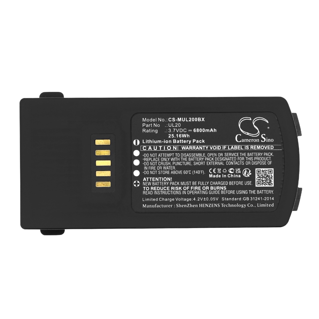 Batterie Sostituisce UL20