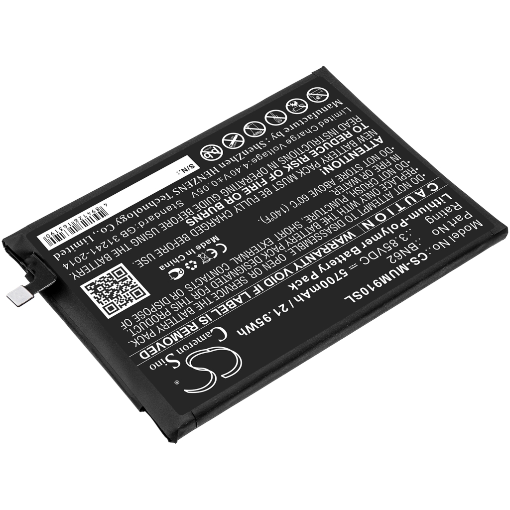 Batteria del telefono cellulare Redmi M2010J19CT (CS-MUM910SL)