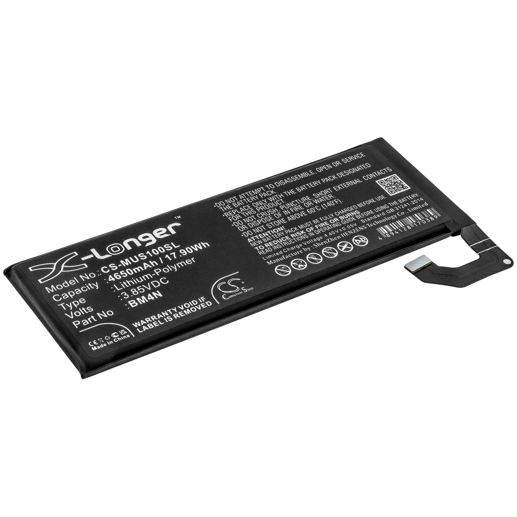 Batteria del telefono cellulare Xiaomi M2102J2SC (CS-MUS100SL)