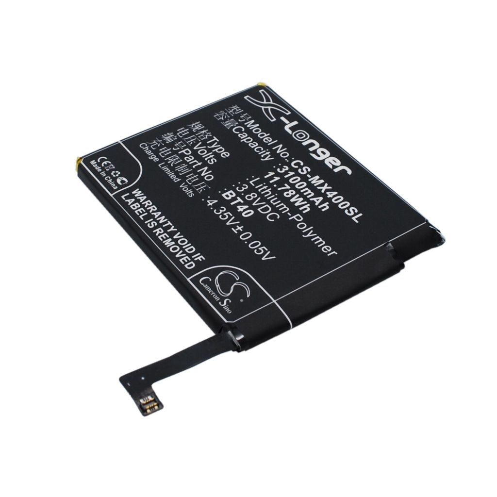 Batteria del telefono cellulare MeiZu CS-MX400SL