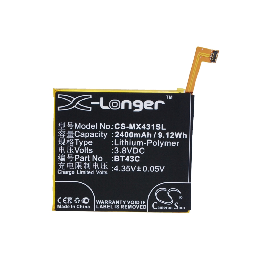 Battery Replaces BT43C