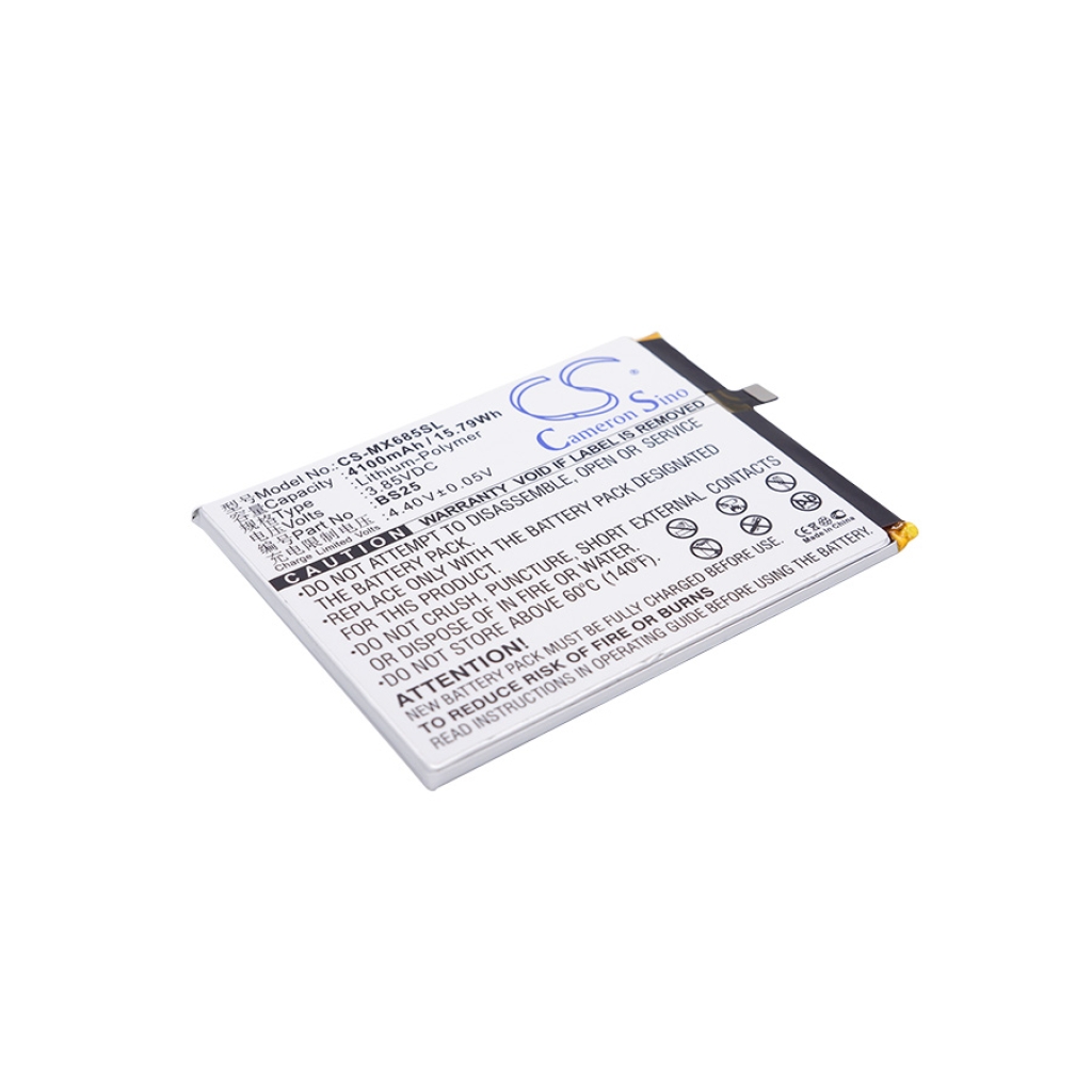 Batteria del telefono cellulare MeiZu Meilan Max (CS-MX685SL)